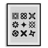 Follow the geometry Canvas Wall Art